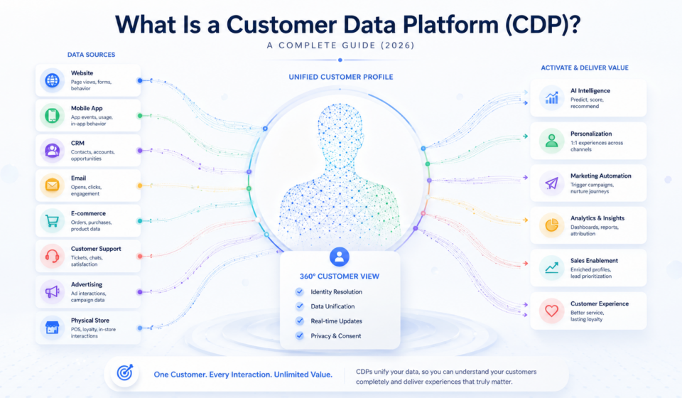 What is a customer data platform,Customer data platform explained
