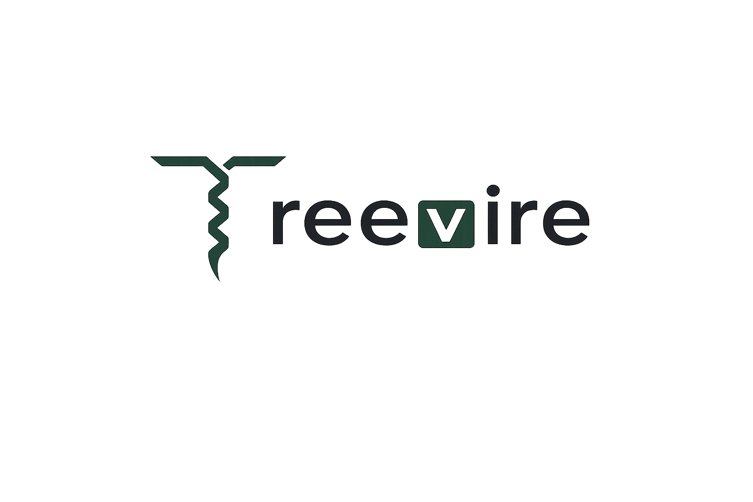 dark mode treevire logo